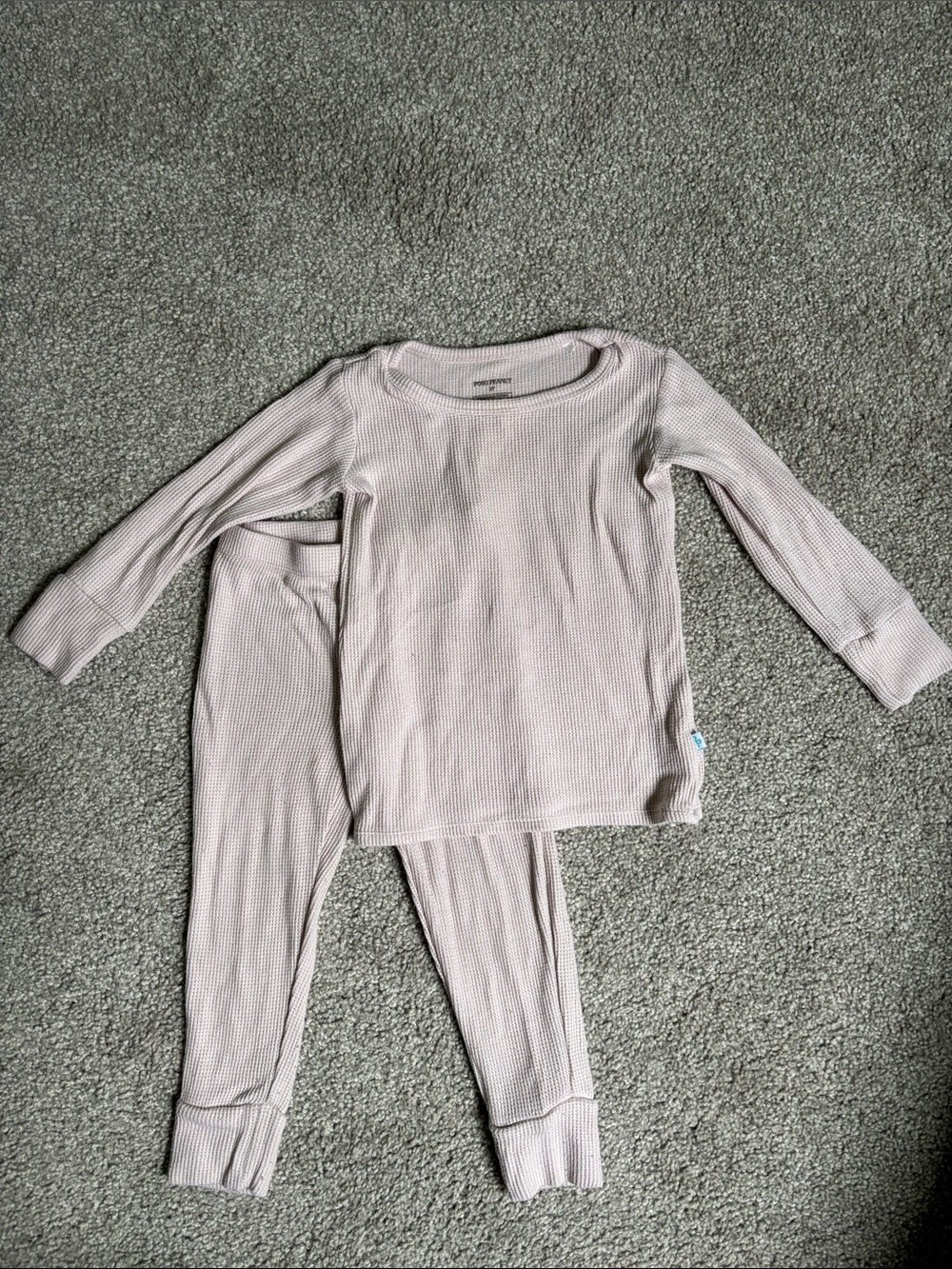 Posh Peanut Cream/Tan Waffle Knit Top and Pant